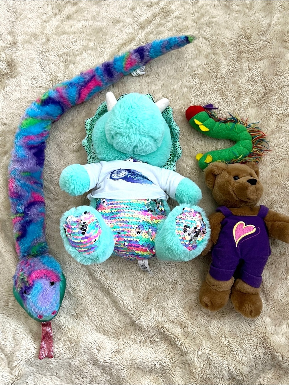 Assorted Kid's Stuffed Animals (4 Count)